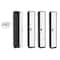 Adiroffice 12 in W, 12 in D, 72 in H, Steel ADI629-201-B-W-PKG-4 - alternate 1